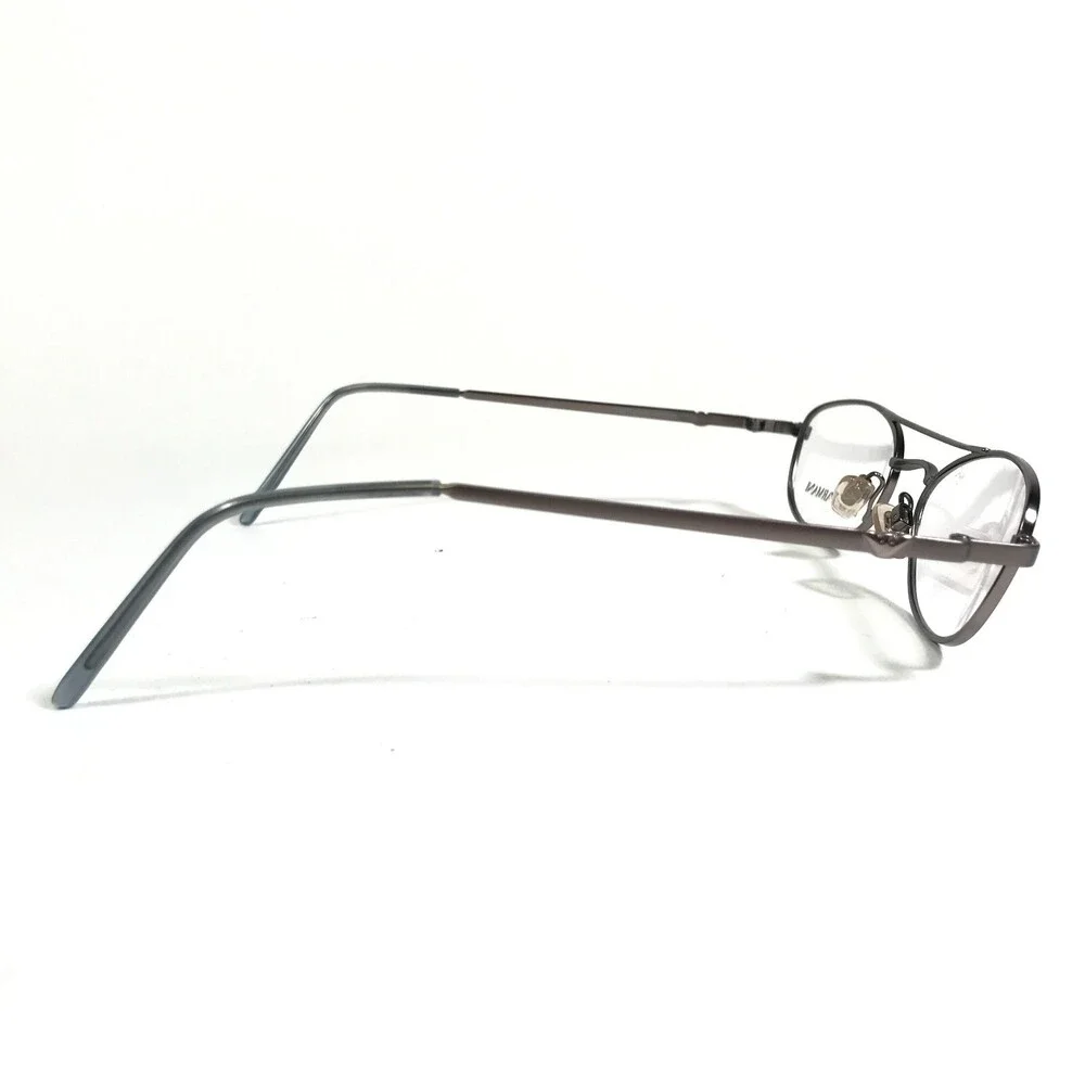 Emporio Armani Eyeglasses Frames 143 1220 Grey Blue Round Full Rim 49-18-142